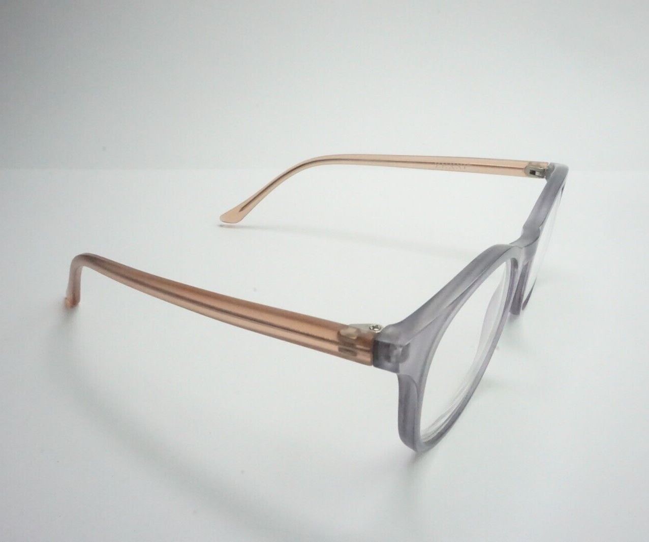 Zenni Eyeglasses frames pale solid matte color blue brown 48[]16 130 | eBay