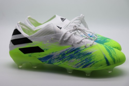 ADIDAS NEMEZIZ 19.1 FG MOULDED RARE FOOTBALL SHOES BOOTS GREEN EG7325 MEN  UK10.5 | eBay