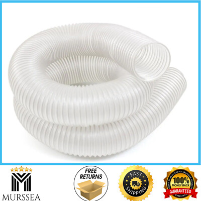 Anti-Static Flexible WEN 3403 Dust Extractor Collector Hose Universal Fit 4''x10'