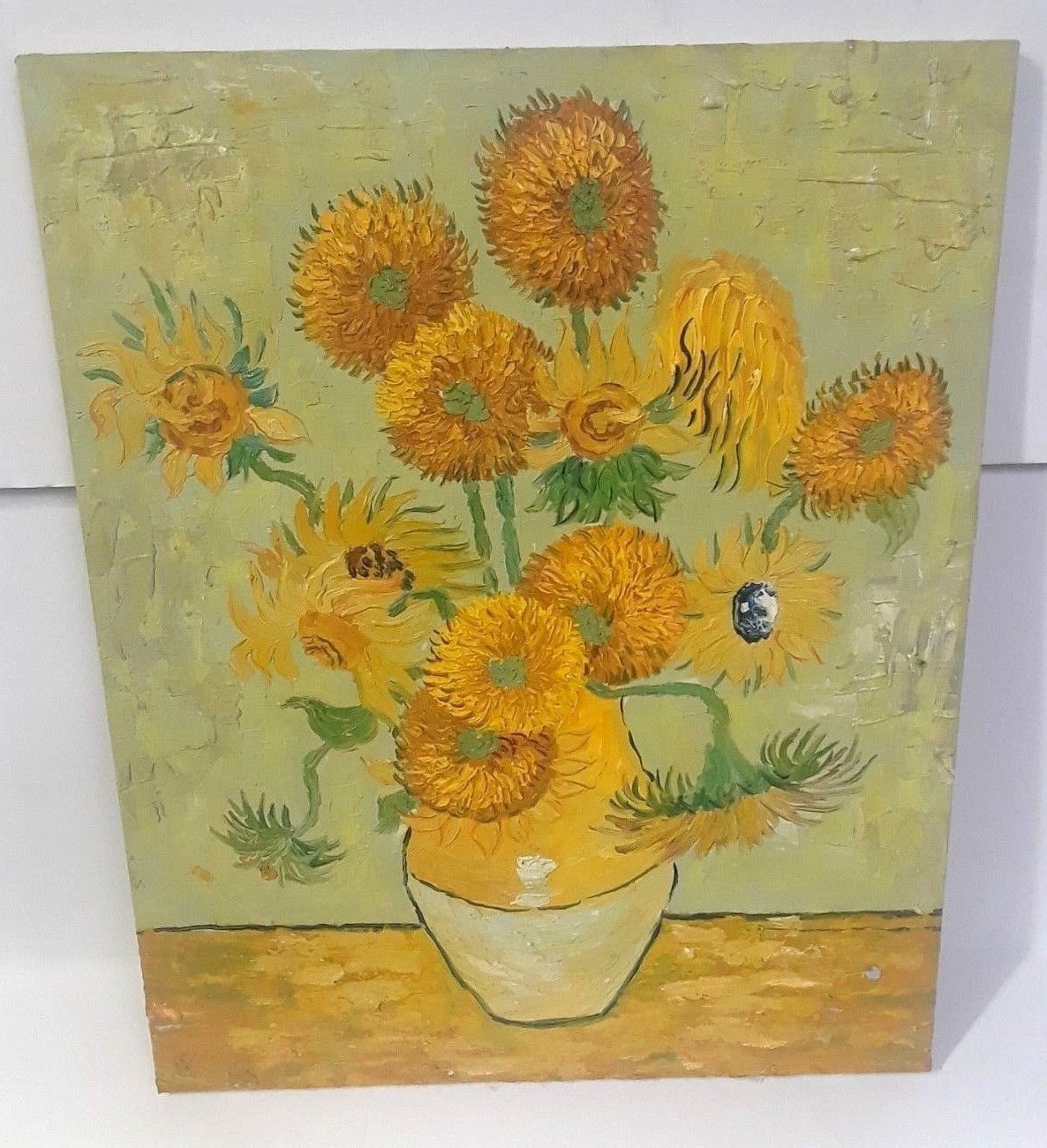 famous paintings sunflowers