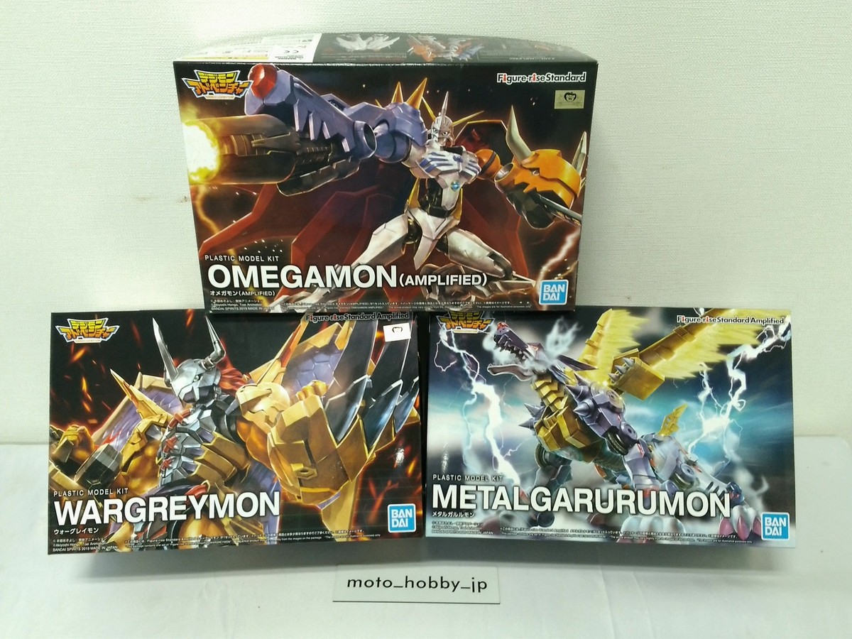 WARGREYMON & LGARURUMON プラモデルキット Bandai Figure-Rise Standard Digimon War Greymon | PlazaJapan