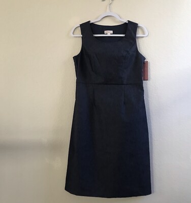 merona denim dress Jenna Denim Midi Dress Karina Grimaldi