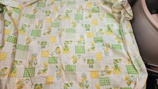 Vintage Fitted Baby Crib Sheet for Standard Crib Mattress, fun animals green B