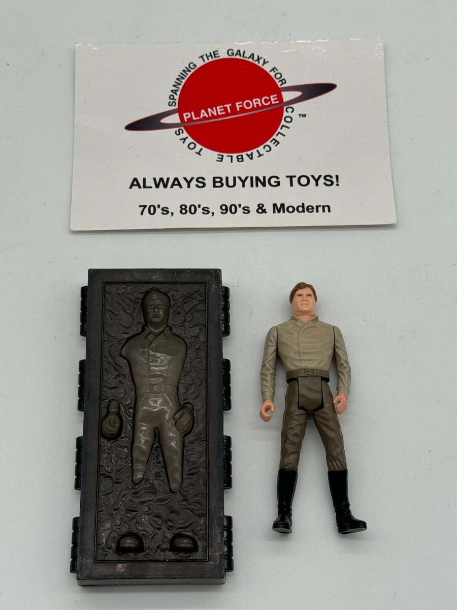 1985 Han Solo Carbonite Complete Vintage POTF Star Wars Figure All