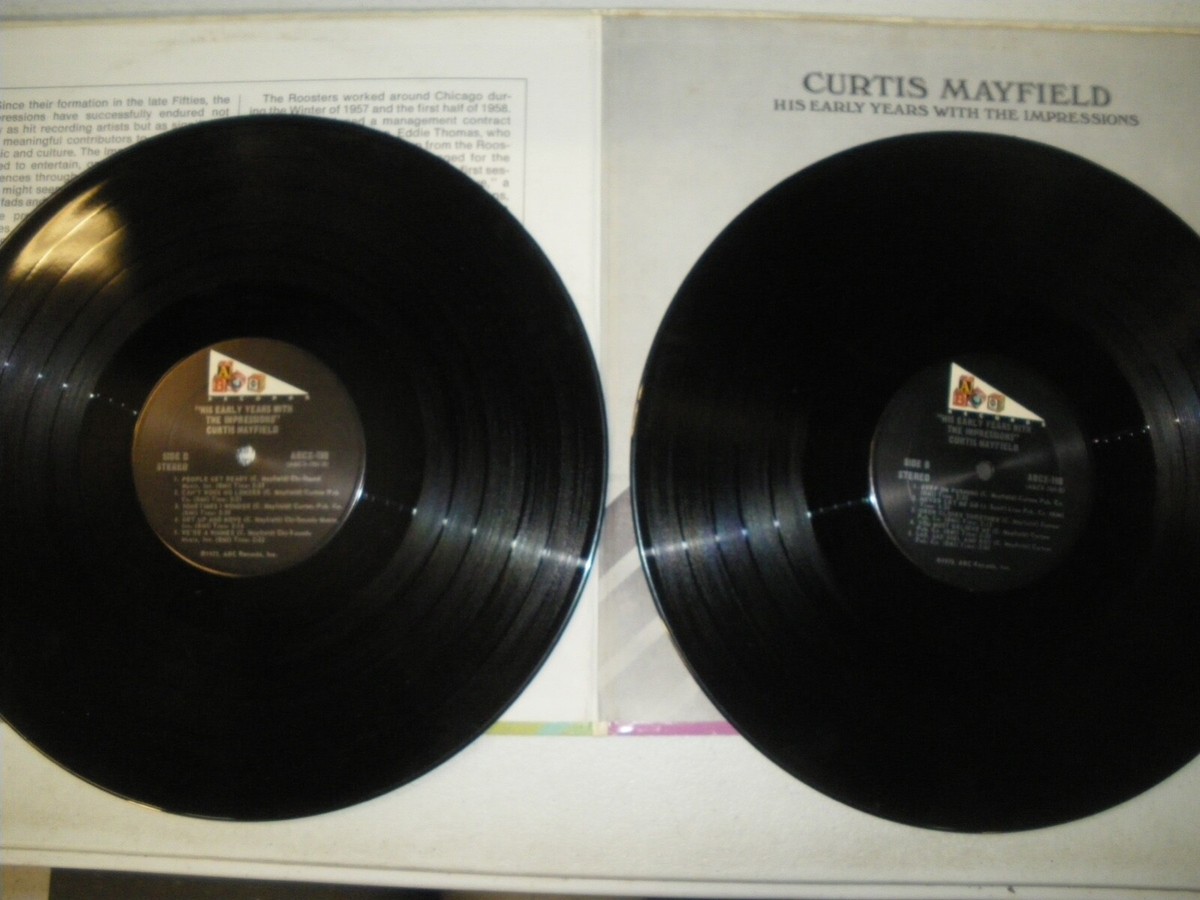 洋楽 Curtis Mayfield His Early Years with The Curtis