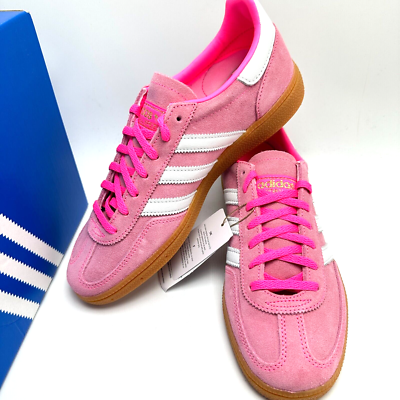 Adidas Handball Spezial Lucid Pink White (Women's) JI2654 sz 6-8.5