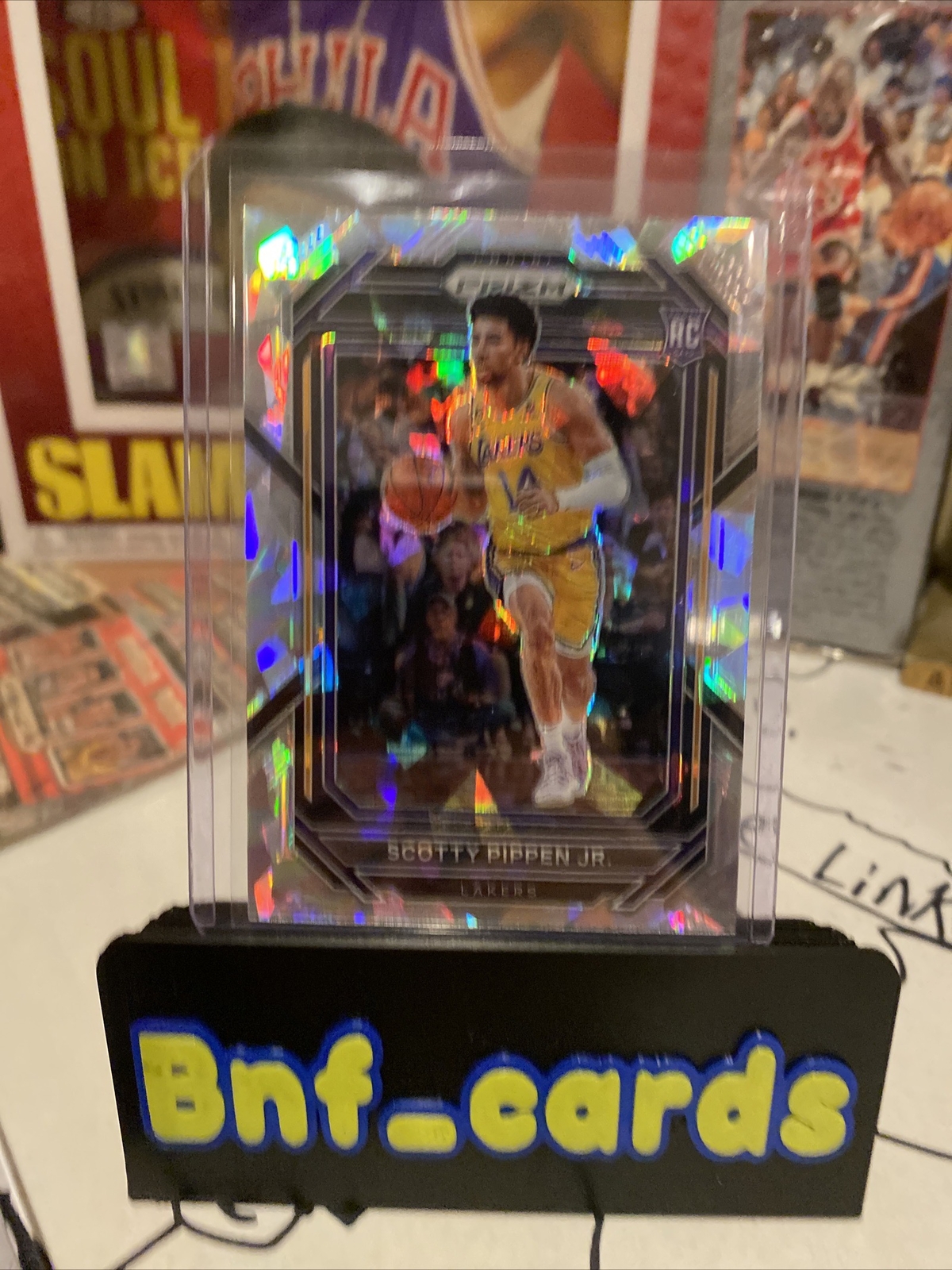 2022-23 Prizm Basketball Scotty Pippen Jr Cracked Ice Rc #232 Lakers Rookie