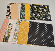 STAMPIN UP - DSP - DAFFODIL AFTERNOON 6 X 6 - 12 Pieces One of each design