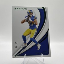 Panini 2024 Immaculate Puka Nacua Blue Serial #17 /35 Los Angeles Rams Football