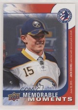 2015 National Hockey Card Day American Memorable Moments Jack Eichel #USA16 r6y