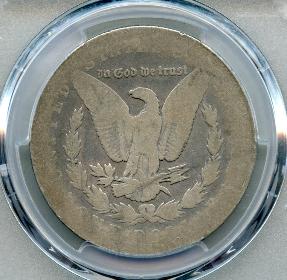 1893 Morgan Silver Dollar PCGS FR 2 (FA) - Image 4 of 4