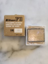 Nikon Focusing Screen Type M w/ Box Case For F3  F3HP  F3/T New In Box Vintage