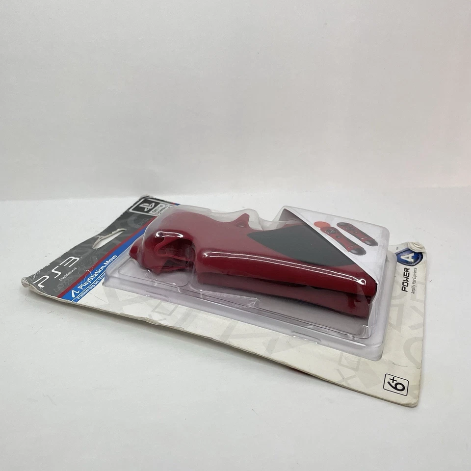 Power A Playstation Move Premium Grip Set Sony PS3 - RED - Image 4 of 4