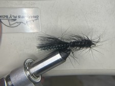 Black Streamer Flies/Woolly Buggers - BLACK pack of 7 NEW 