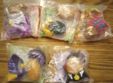 5 McDonald's Halloween McNugget Buddies 1992-1996 MIP Happy Meal Lot FREE Ship