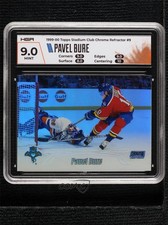 1999-00 Topps Stadium Club Chrome Refractor Pavel Bure #9 HGA 9 MINT HOF 2cb