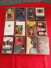 vintage lot of 12 cassette tapes assorted various mix music 1980"s / 90"s