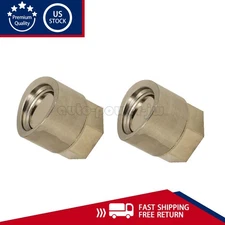 2 Sets Bung Plug & Nut Cap Kit O2 Oxygen Sensor Weld On / Weld In M18 x 1.5