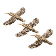 3 Pcs Outdoor Bird Bath Decoration Birdbath Purification Ornaments for