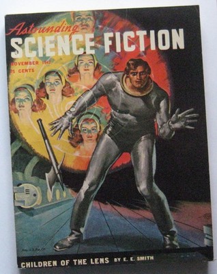 ASTOUNDING SCIENCE FICTION 1947-48 Children of the Lens by E.E. Doc Smith serial