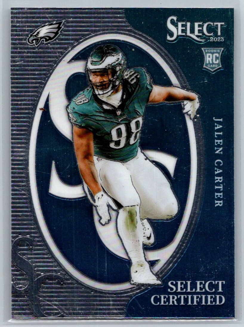 2023 Panini Select #CRO-JCA Jalen Carter Select Certified Rookies