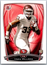 2014 Bowman 91 Trey Millard Rookies San Francisco 49ers Football Card