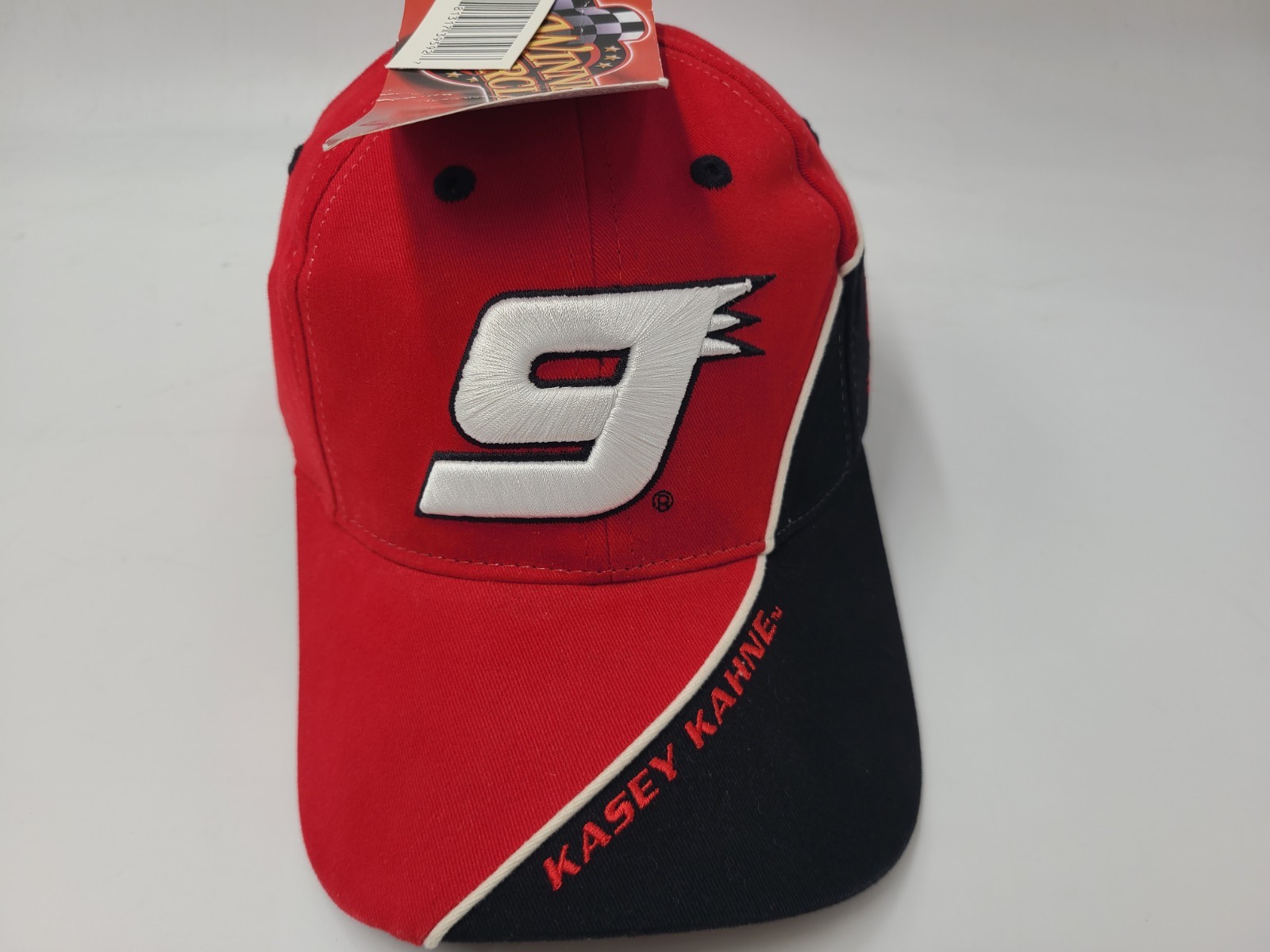 Vintage Kasey Kahne #9 Dodge Winners Circle Adjustable Hat Cap NASCAR Red Black