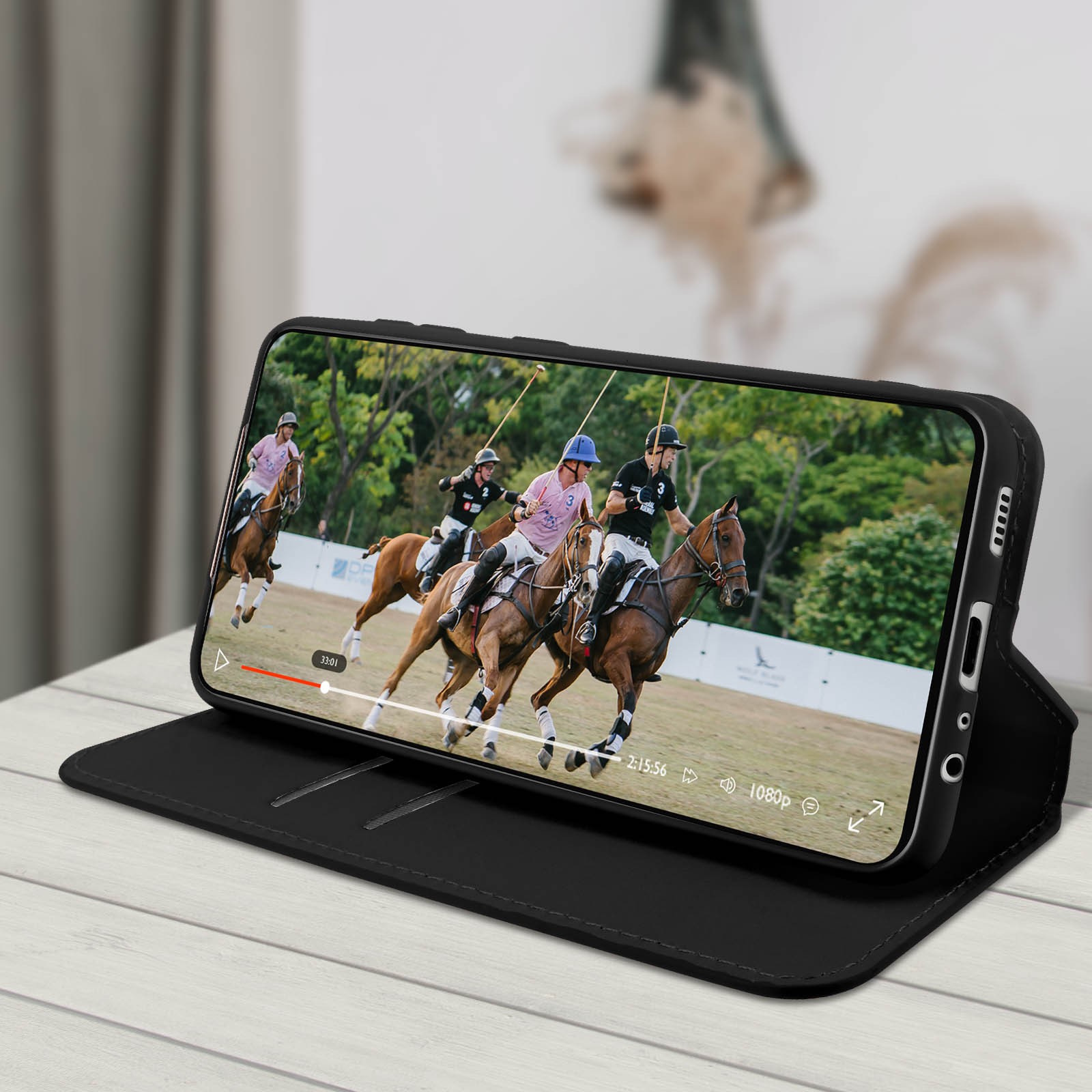 Housse Galaxy A02s similicuir premium finitions Classic Edition - 4