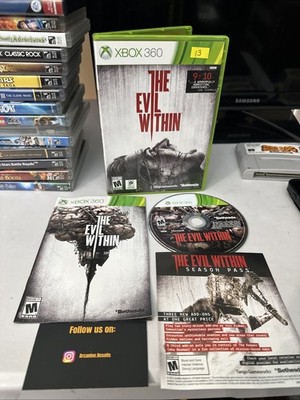 The Evil Within (2014)   Microsoft Xbox 360 | Complete in Box (CIB) | Tested