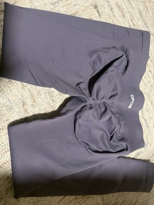 DFYNE Women s Activewear Pull-On Solid Purple Shorts, Size S Regular