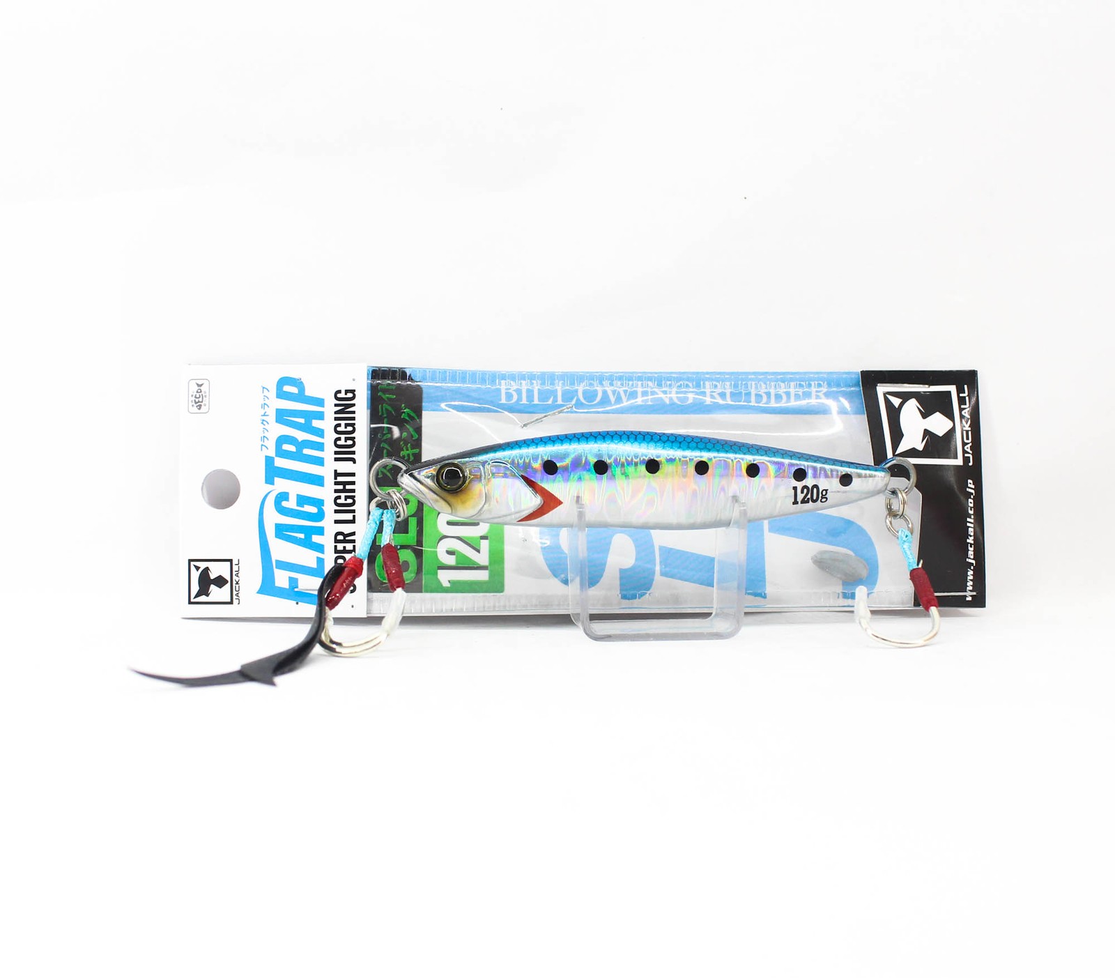 Jackall Metal Jig Flag Trap 120 grams Iwashi (7930)