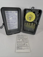 Intermatic T104R 208-277-Volt DPST 24 Hour Mechanical Time Switch with Outdoor