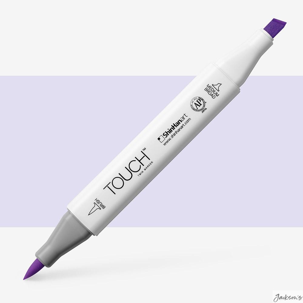 ShinHan Touch Twin Brush Pen Alcohol Marker Pale Lavender P145 For Illustration