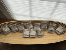 Cousin snap style metal accent turq cab 11 NIP 3 in each pack + extra 1