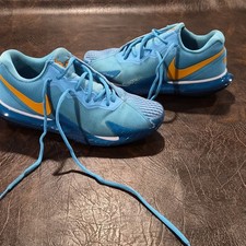 Nikecourt air Zoom Vapor cage Rafa Tennis Shoes Baltic Blue size 11 B290