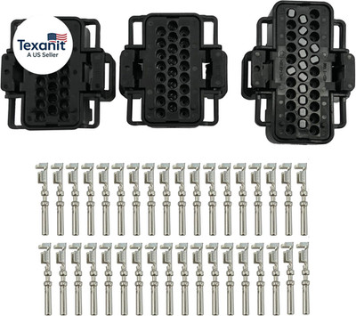 FICM Fuel Injection Control Module Terminal Wiring Harness Connectors with Pigta