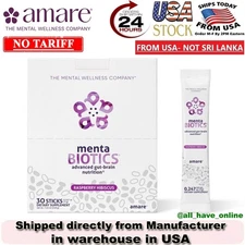 Amare Global Menta Biotics 30 Stick Packs - New in Box / Sealed! Exp 2027 🔥
