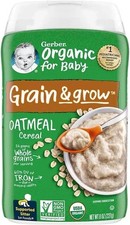 Gerber Organic Oatmeal Cereal 227g