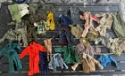 Big Lot of Vintage GI Joe  60s 70s Clothing Accessories jackets pants suits