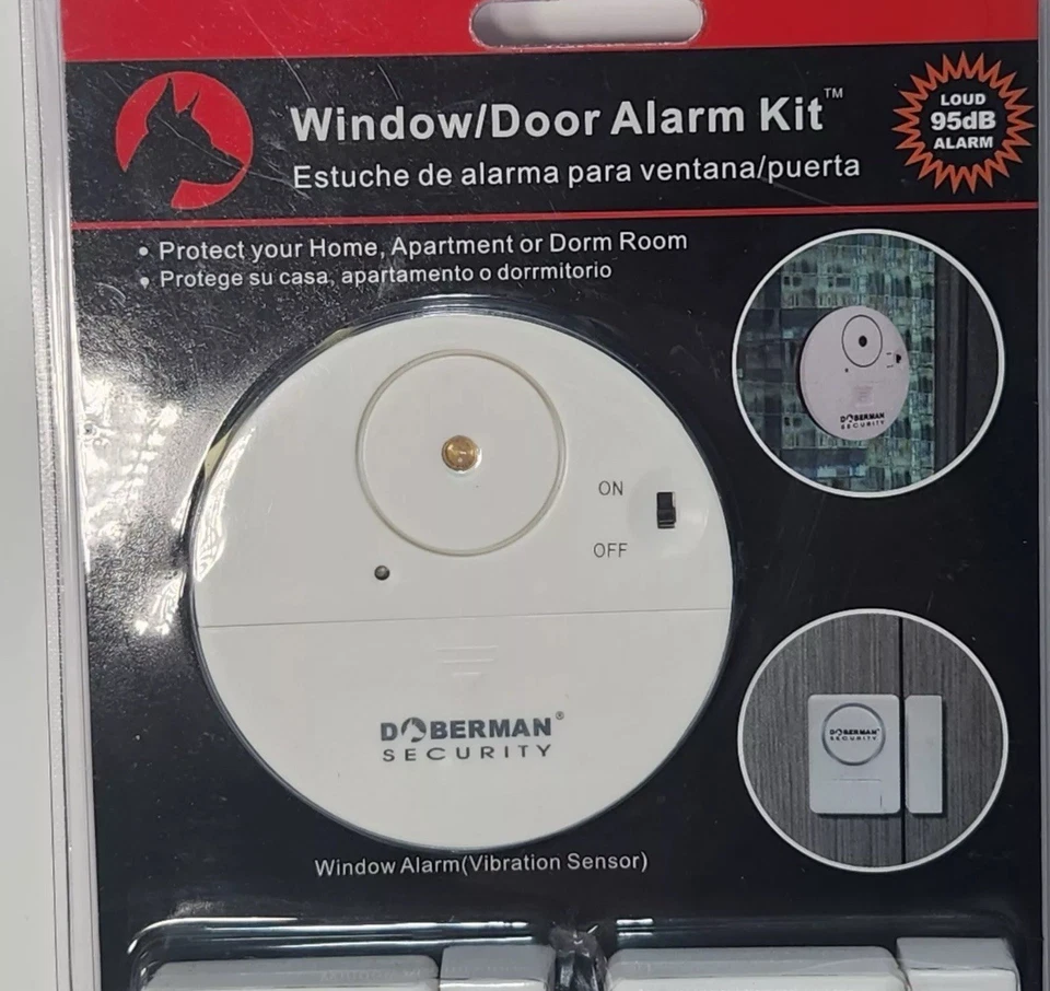 Doberman Security Window / Door Alarm Kit SE-0130 - Sealed Brand New - Image 2 of 4