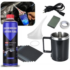 Cars Headlight Renovator Liquid Polymer Polishing Kits for Headlamp Restoration