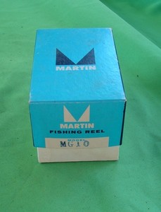 Vintage Martin MG-10 Multiplier Fly Reel Box & Manual BOX ONLY