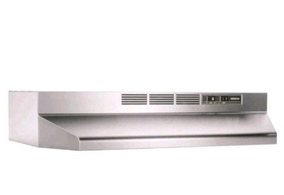 NEW, BROAN 413004 Range Hood, Stainless Steel Sealed