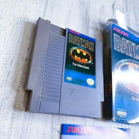Batman: El Videojuego NES Nintendo Completo En Caja - PROBADO CIB