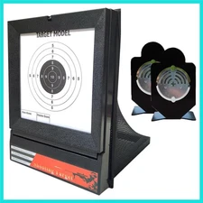 Airsoft Targets for Shooting, Reusable BB & Pellet Guns with Trap Net Catcher...