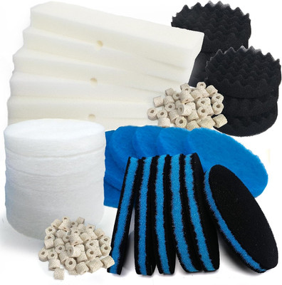 36 PCS Replacement Filter Media Kit for Fluval FX4/FX5/FX6 Aquarium Filters, Inc