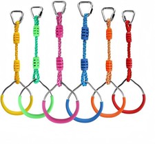 Ninja Rings Monkey Bars Swing Trapeze Bar Playground Swingset Rings Ninja Cou...