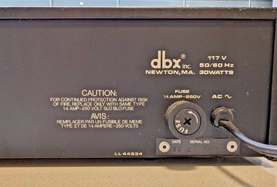 DBX 4BX Multi-Band Dynamic Range Expander | eBay