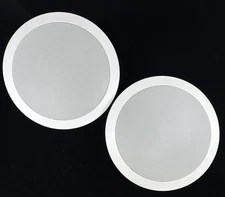 Polk Audio RC60i In-Ceiling Speaker Pair - White - Some Minor Marks On Grills