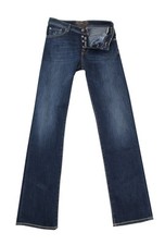 $595 Jacob Cohën Blue Solid Jeans - Slim - (...
